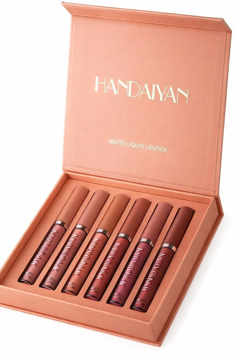HANDAIYAN Waterproof Matte Lipstick Set