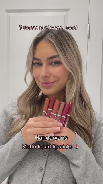 HANDAIYAN Waterproof Matte Lipstick Set